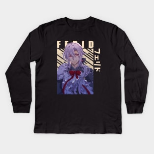 Ferid Bathory - Owari no Seraph Kids Long Sleeve T-Shirt